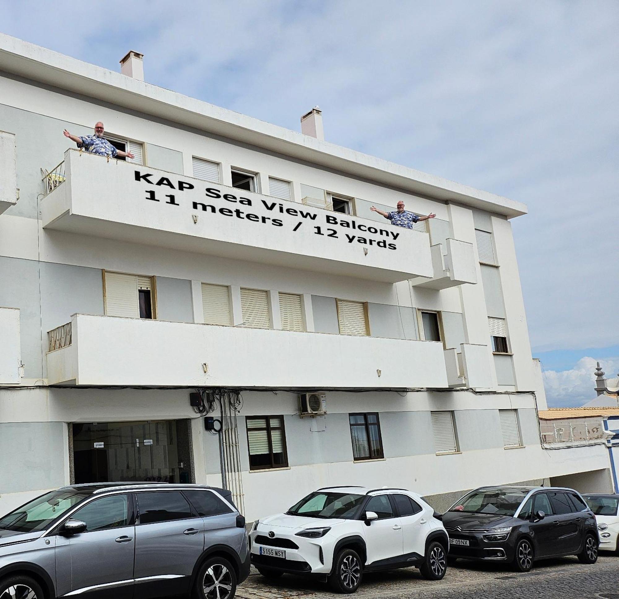 Kap Sea View Balcony Apartment Albufeira Exterior photo